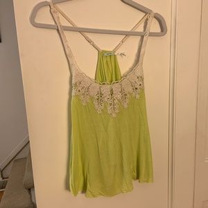 Green summer top